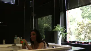 Petite Indian Teen Explores Her Body in the Bath