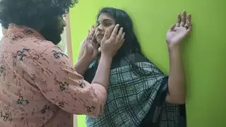Tattooed Indian Couple Share Hairy Massage and Oral Romance