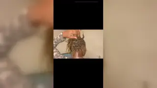 Blonde Ebony MILF Flaunts New Look in Interracial Tease