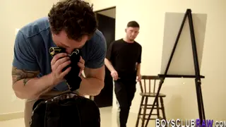 Amateur Bottom Filmed Taking Raw Load Deep Inside