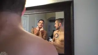 Muscular Hunks Breed Deep in Raw Bareback Session