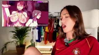 Petite Brunette Fingers Herself to Squirting Orgasm