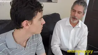 Older Dom Teases Teen with Wedgie Humiliation