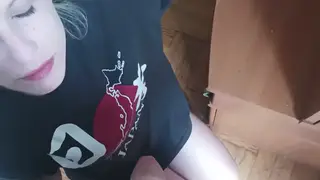 Submissive MILF Swallows Deep After Morning Face Fuck