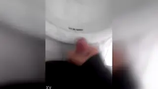 Latino Man Enjoys Anal Play in Club Setting