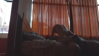 Latina Hotwife Drained by Husband's Friend in Cuckold Scene