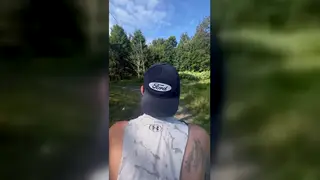 Mature Daddy Pounds His Boy Rough in the Woods