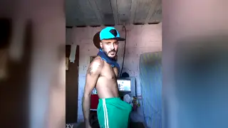 Latino Teen Strokes His Big Cock on Camera