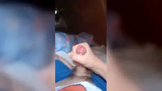 Muscular European Twink Strokes His Cock in Solo Session