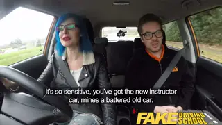 European Babe Takes Anal Creampie in Car POV