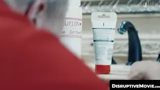 Stepdad Takes Stepson Deep With Tattooed Throat