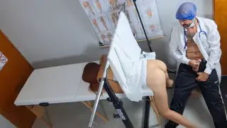 Latina Teen Squirts During Gyno Exam