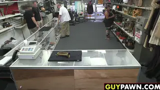 Muscular Hunk Takes Doggystyle in Bathroom