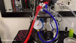 Man in Latex Rubber Suit Explores Sensory Wellness