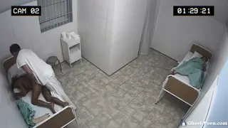 Petite Brunette Stepsister Serviced in Hospital Roleplay