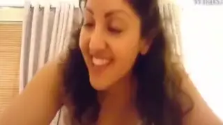 Asian Teen Sucks Indian Stud in Amateur Handjob Clip