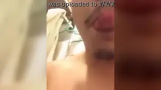 Filipino Amateur Shows Off Oral Skills on Camera