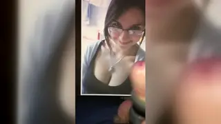 European Dirty Talk Leads to Messy Facial Tribute