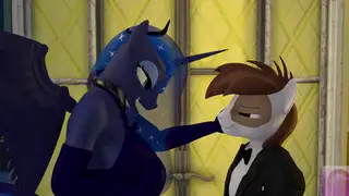 Teen Dominates Partner in Femdom Encounter Under Moonlight