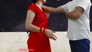 Indian Couple Shares Intimate Blowjob Under Open Sky