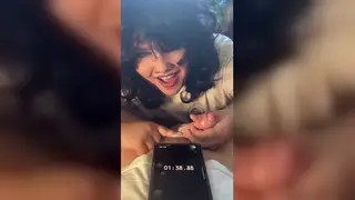 Amateur Milf Delivers Deep Blowjob Until Sudden Finish