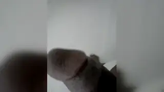 Amateur Hunk Strokes His Thick Cock Solo