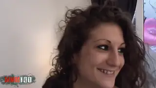 Skinny European MILF Takes Anal and Deepthroat