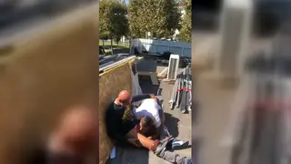 Muscular Bear Boss Gets Blown by Young Handyman