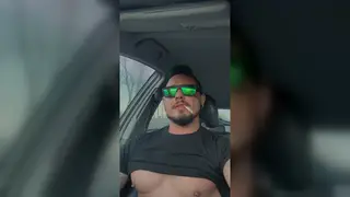 Massive Bear Flaunts Huge Muscles While Riding in a Car