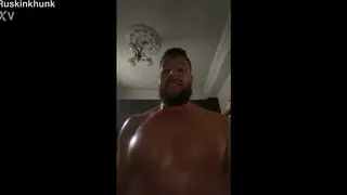 Sweaty Russian Bear Moans Loudly While Cumming With Partner