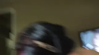 Ebony BBW Deepthroats Massive BBC in Sloppy Blowjob