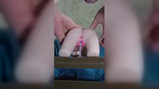 European Twink Takes Bareback Creampie on Camera