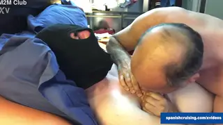 European Man Enjoys Oral Pleasure on Camera