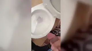 Straight Amateur Films Solo Session on Phone