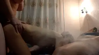 Lesbian Stranger Joins Couple for Toy-Filled Threesome