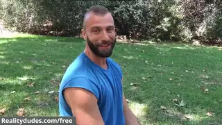 Muscular Hunk Services Thick Cock for Cash Payment