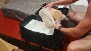 Twink Creampies Sex Doll in POV Bareback Session