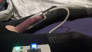 European Twink Milked By Machine To Cumshot