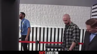 Brunette Handles Two Cocks in Wild Group Encounter