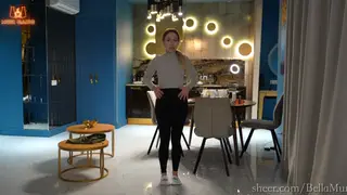 Blonde Housekeeper Bends Over the Desk for Anal