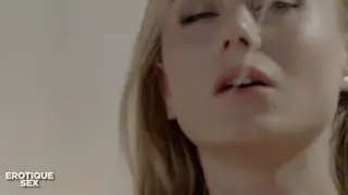 Petite European Model Makes Passionate Love to Her Man