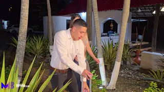 Busty Latina Wife Cheats With Driver While Husband Watches