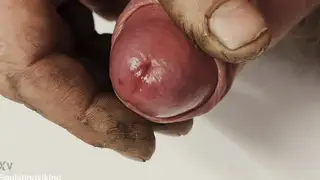 Solo Guy Edges to Explosive POV Cumshot