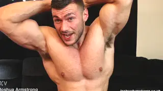 Muscular Stud Unloads Thick Ropes Across Chiseled Abs