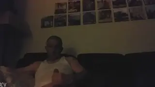 European Guy Works His Cock With Steady Rhythm
