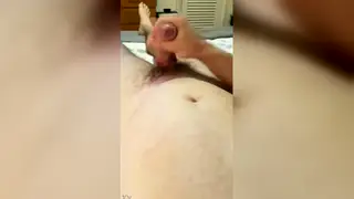 Latino Strokes Himself to a Shaking Finish Outdoors