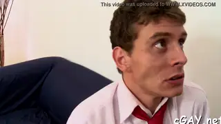 Rough Bareback Blowjob Ends With a Messy Facial
