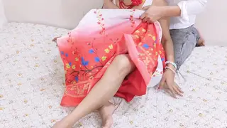 Indian MILF Services Boss in Private Bedroom