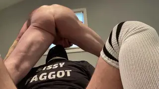 Dominant Straight Alpha Face-Fucks a Submissive Cockslut