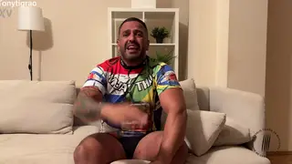 Latina Handles Two Cocks in Wild Orgy